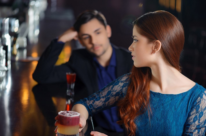 Meeting in the nightclub